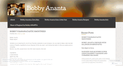 Desktop Screenshot of bobbyananta.com